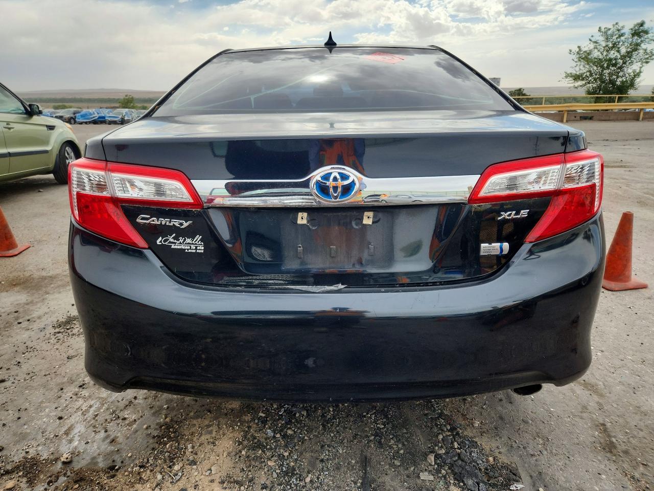 2012 Toyota Camry Hybrid Xle Black vin: 4T1BD1FK2CU004071