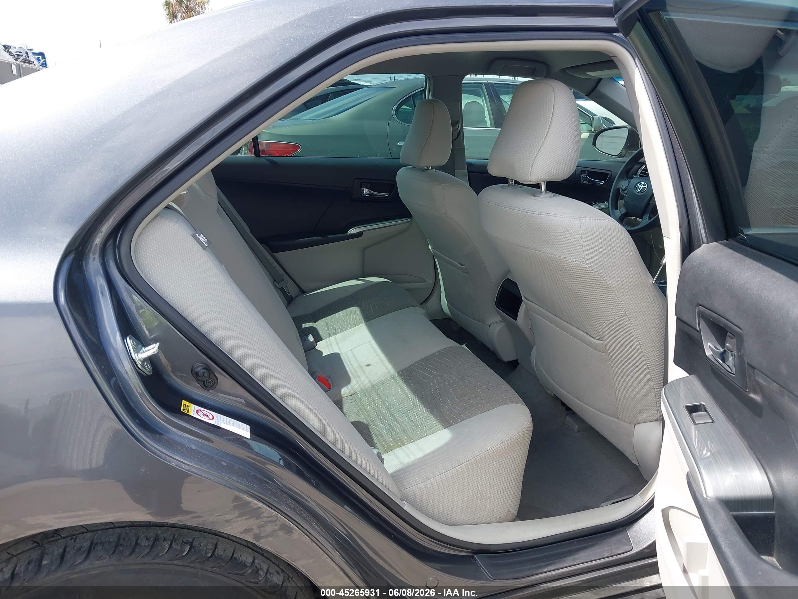 2012 Toyota Camry Hybrid Le Gray vin: 4T1BD1FK2CU009299