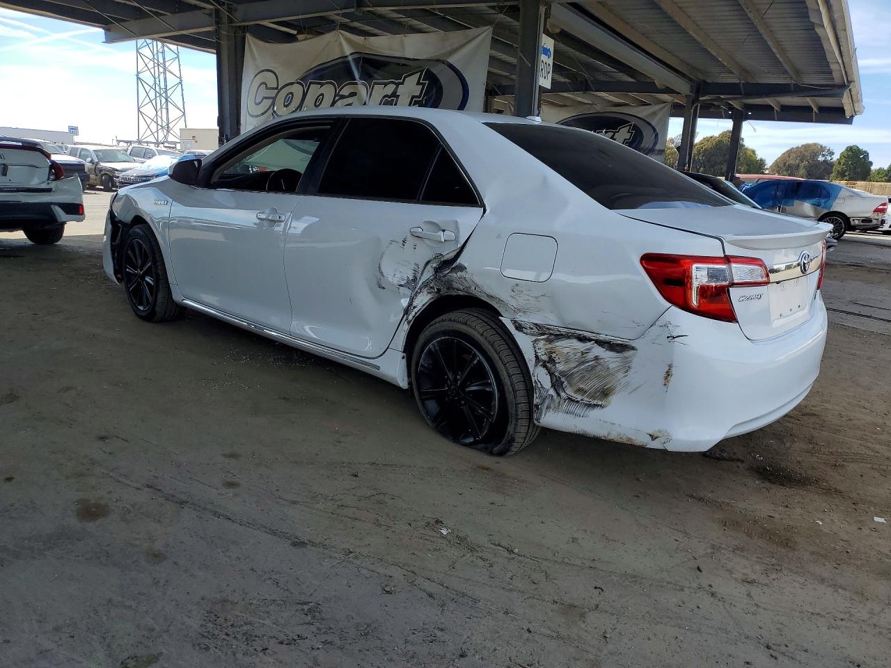 2012 Toyota Camry Hybrid Xle White vin: 4T1BD1FK2CU014275