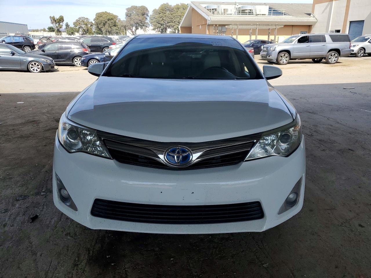 2012 Toyota Camry Hybrid Xle White vin: 4T1BD1FK2CU014275