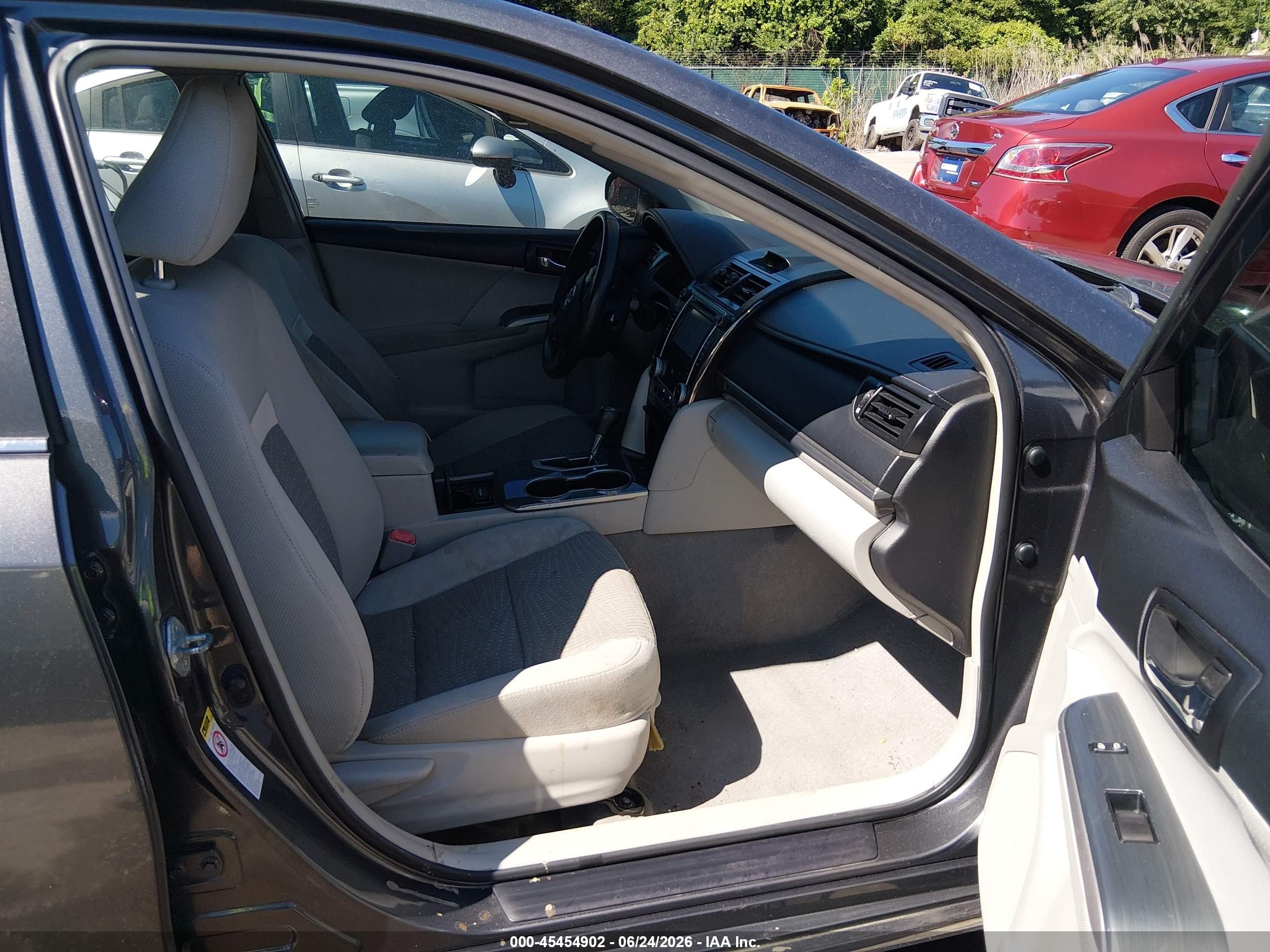 2012 Toyota Camry Hybrid Xle Серый vin: 4T1BD1FK2CU030802