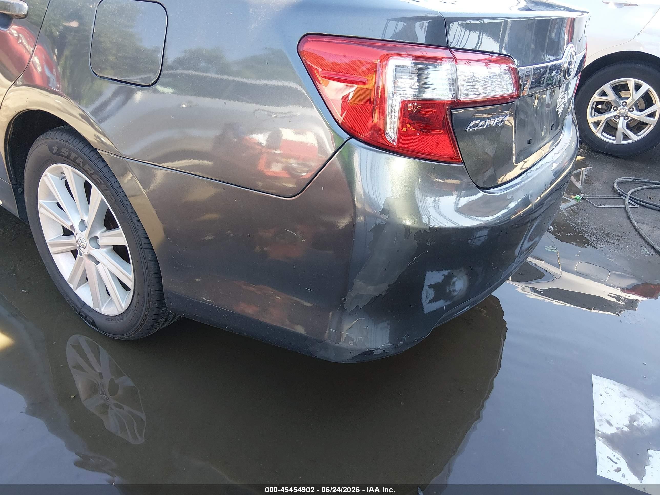 2012 Toyota Camry Hybrid Xle Серый vin: 4T1BD1FK2CU030802