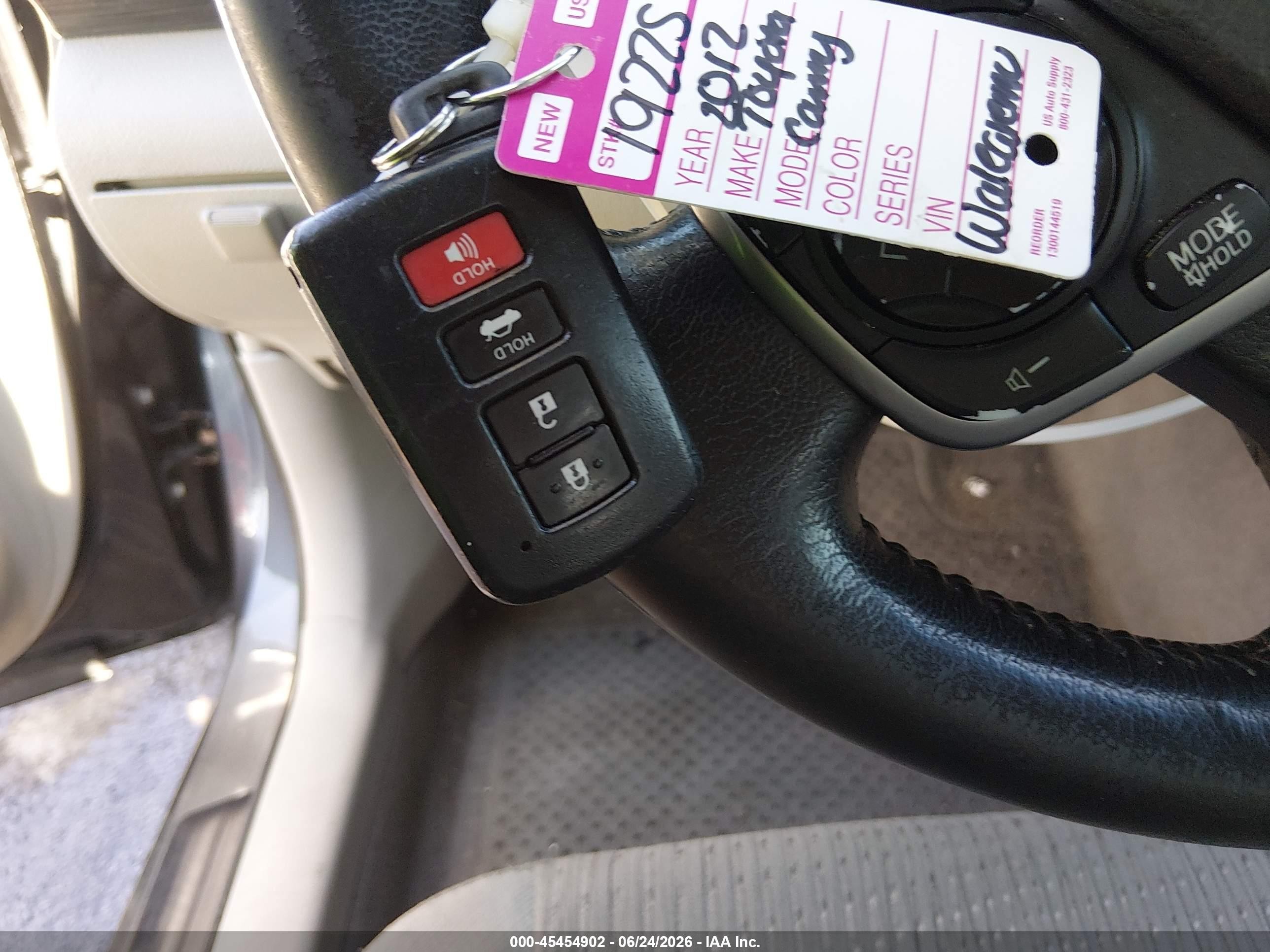 2012 Toyota Camry Hybrid Xle Серый vin: 4T1BD1FK2CU030802