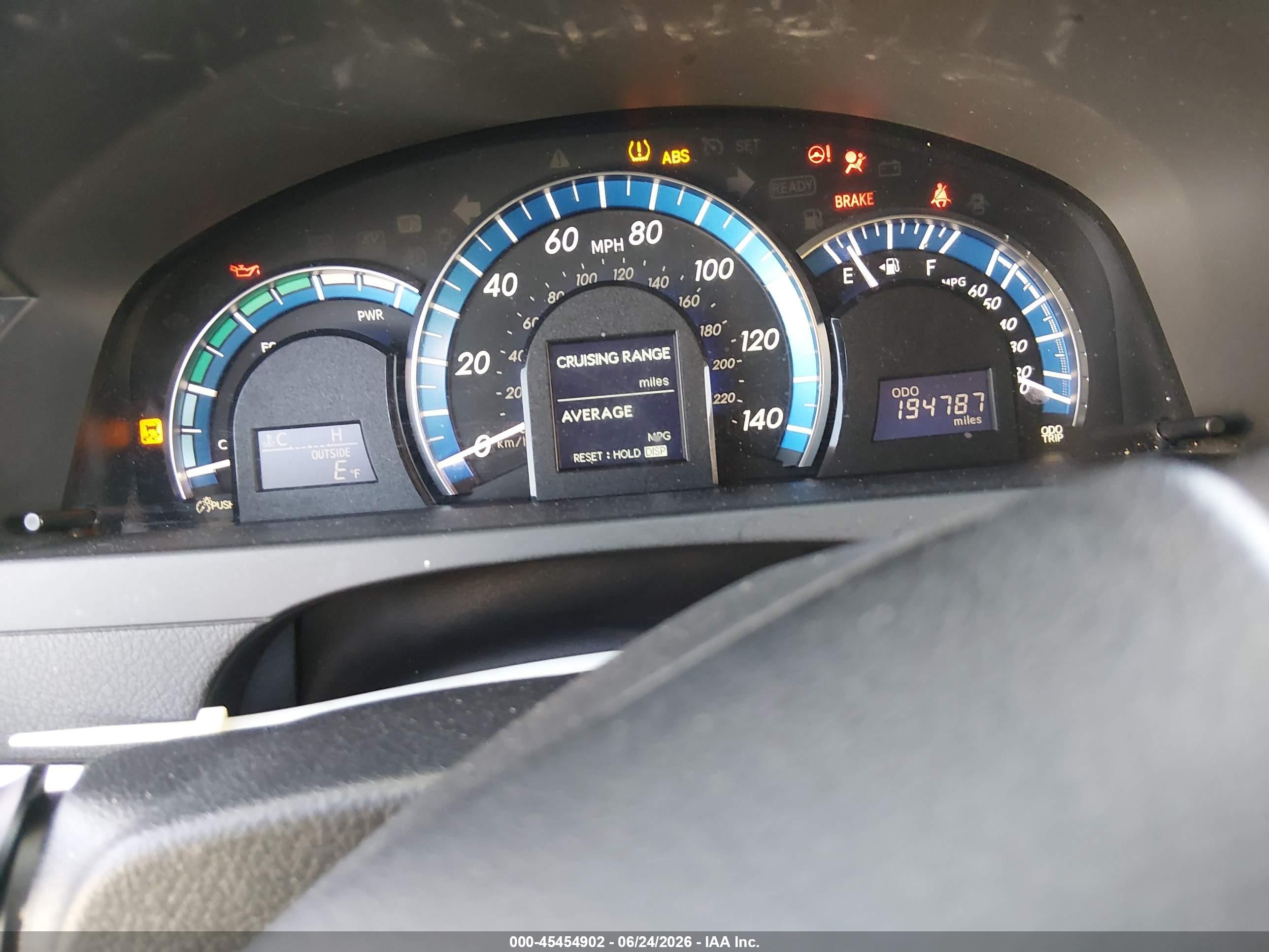2012 Toyota Camry Hybrid Xle Серый vin: 4T1BD1FK2CU030802