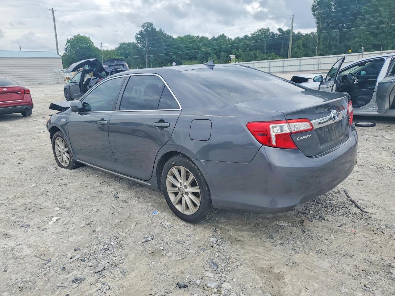 2012 Toyota Camry Hybrid Xle Серый vin: 4T1BD1FK2CU035580