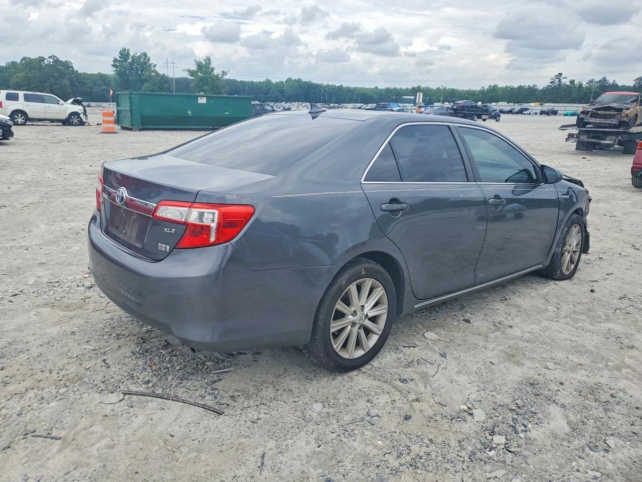 2012 Toyota Camry Hybrid Xle Серый vin: 4T1BD1FK2CU035580