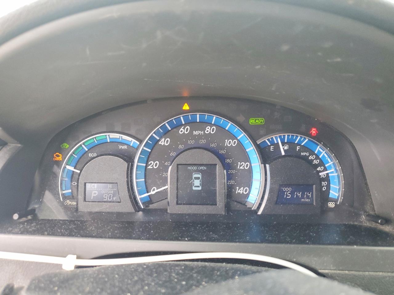 2012 Toyota Camry Hybrid Xle Серый vin: 4T1BD1FK2CU035580
