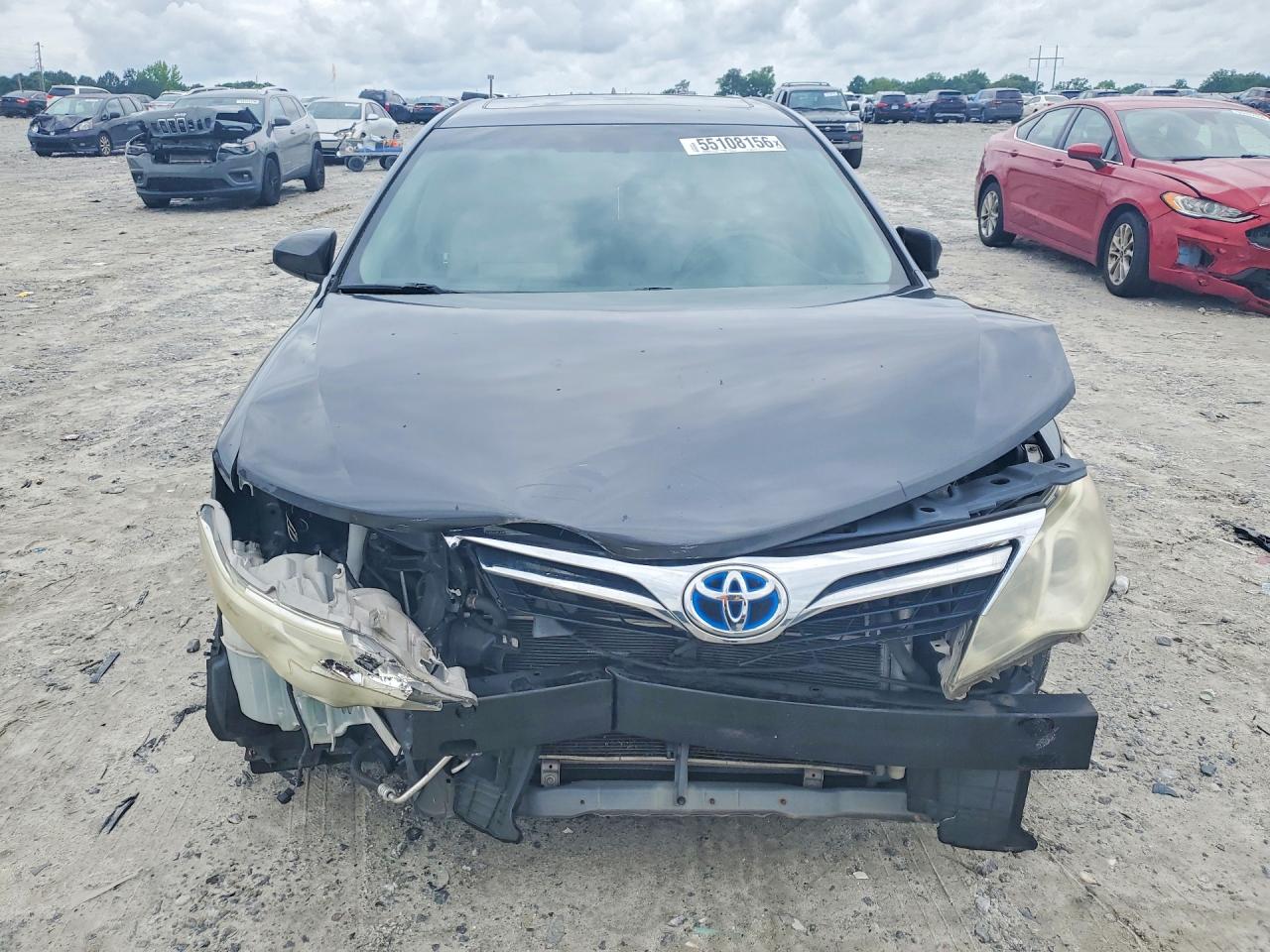 2012 Toyota Camry Hybrid Xle Серый vin: 4T1BD1FK2CU035580