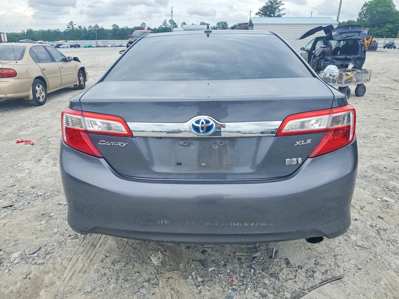 2012 Toyota Camry Hybrid Xle Серый vin: 4T1BD1FK2CU035580