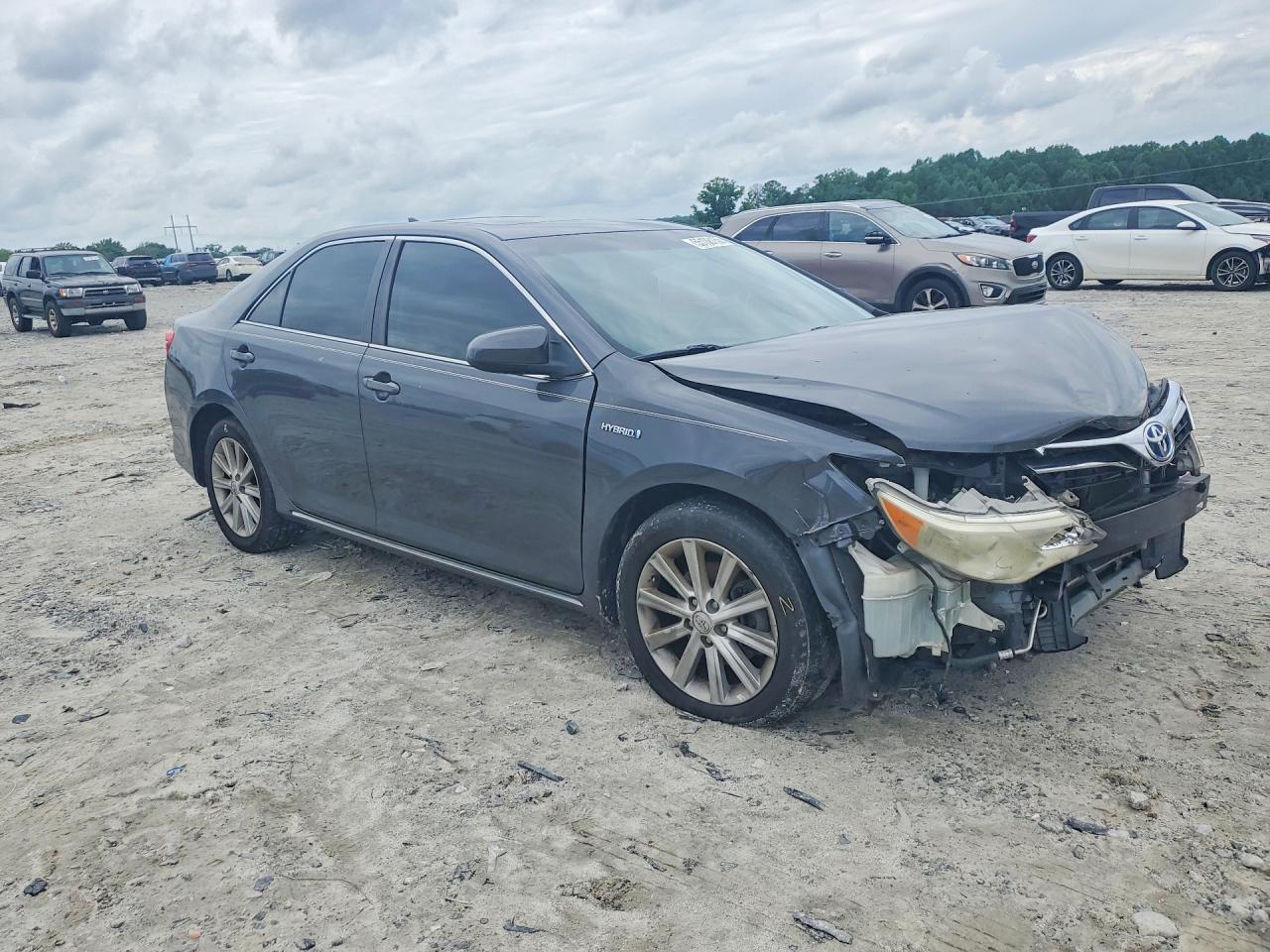 2012 Toyota Camry Hybrid Xle Серый vin: 4T1BD1FK2CU035580