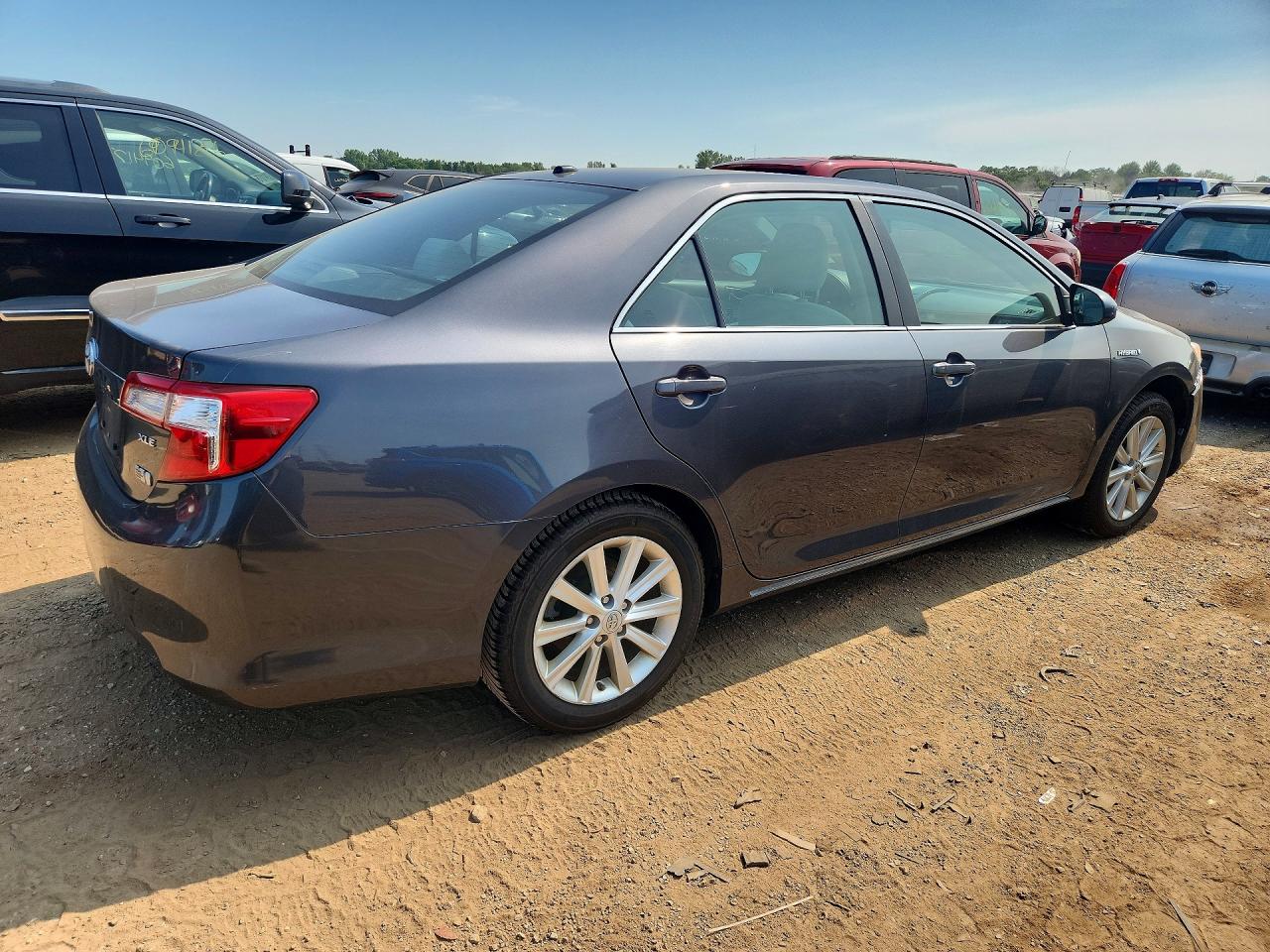 2012 Toyota Camry Hybrid Xle Gray vin: 4T1BD1FK2CU039676