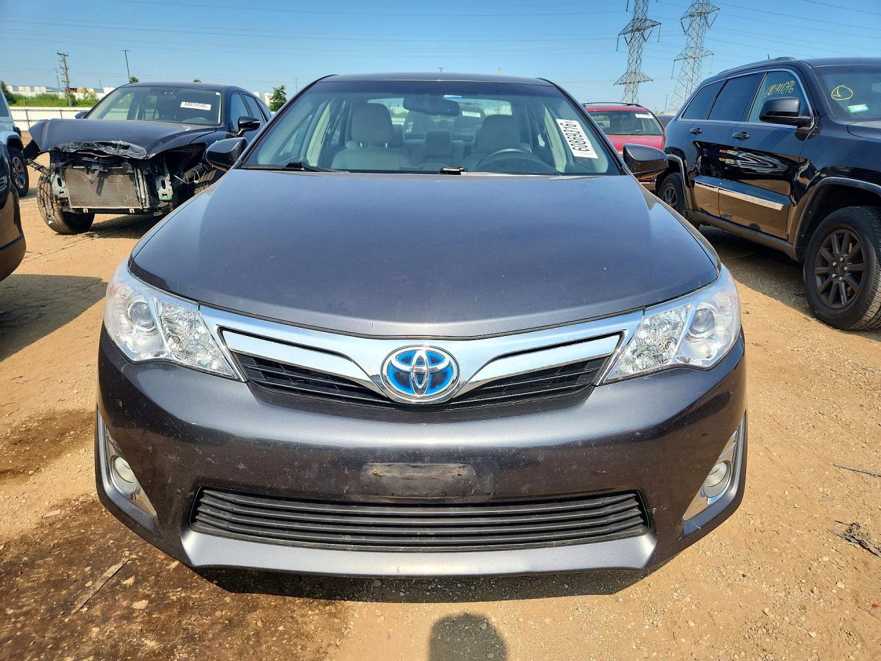 2012 Toyota Camry Hybrid Xle Gray vin: 4T1BD1FK2CU039676