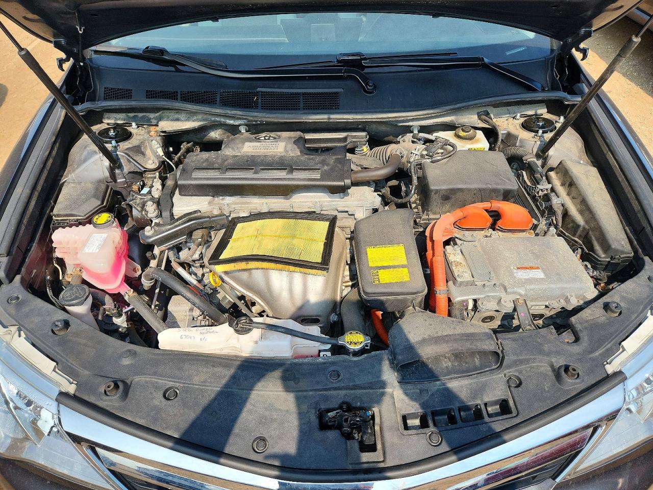 2012 Toyota Camry Hybrid Xle Gray vin: 4T1BD1FK2CU039676