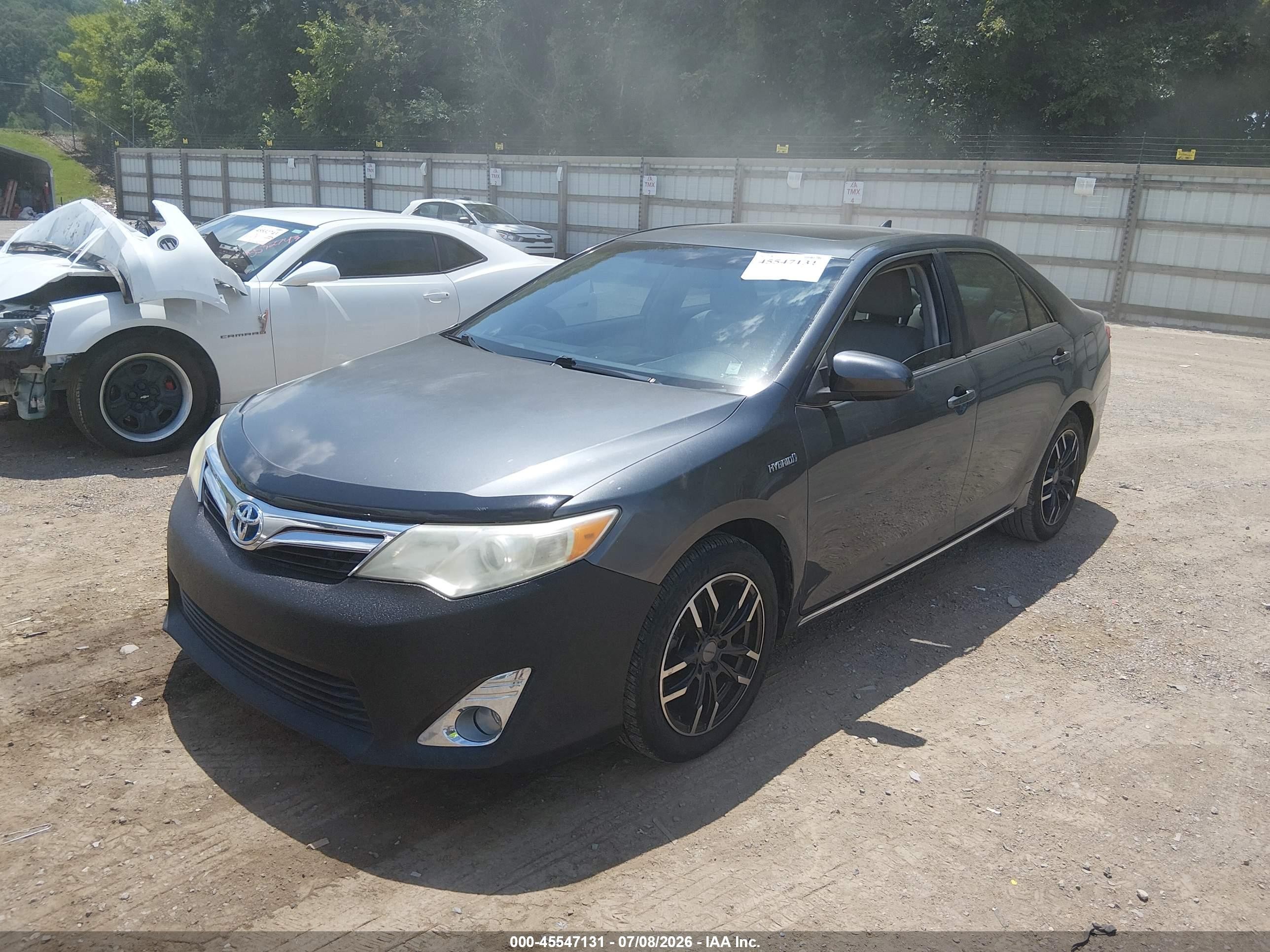 2012 Toyota Camry Hybrid Xle Серебряный vin: 4T1BD1FK2CU040312