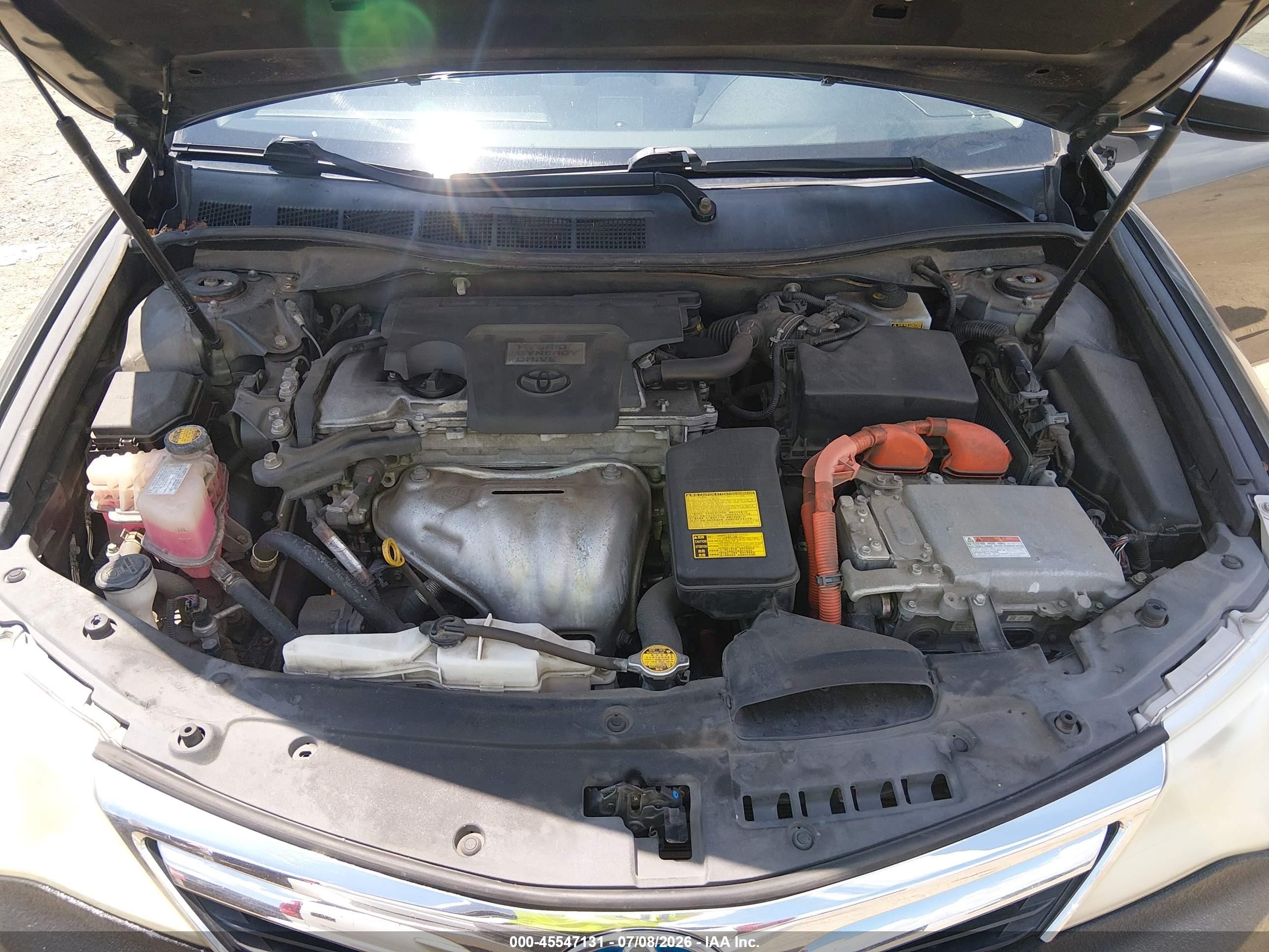 2012 Toyota Camry Hybrid Xle Серебряный vin: 4T1BD1FK2CU040312
