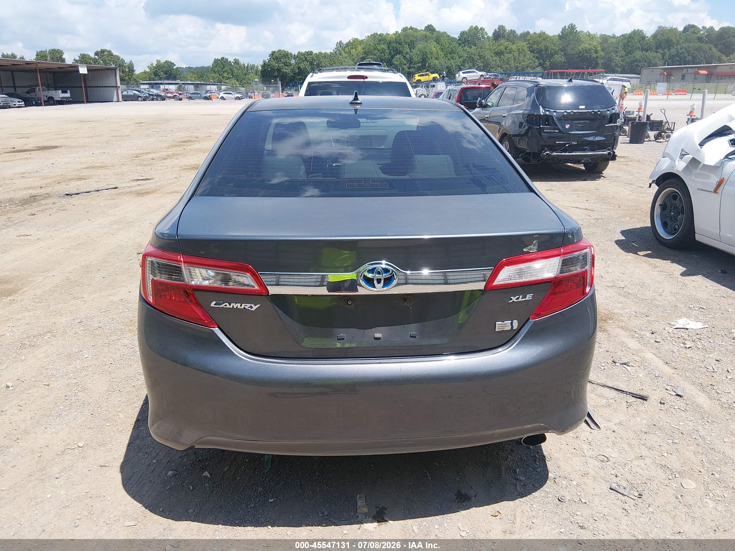 2012 Toyota Camry Hybrid Xle Серебряный vin: 4T1BD1FK2CU040312