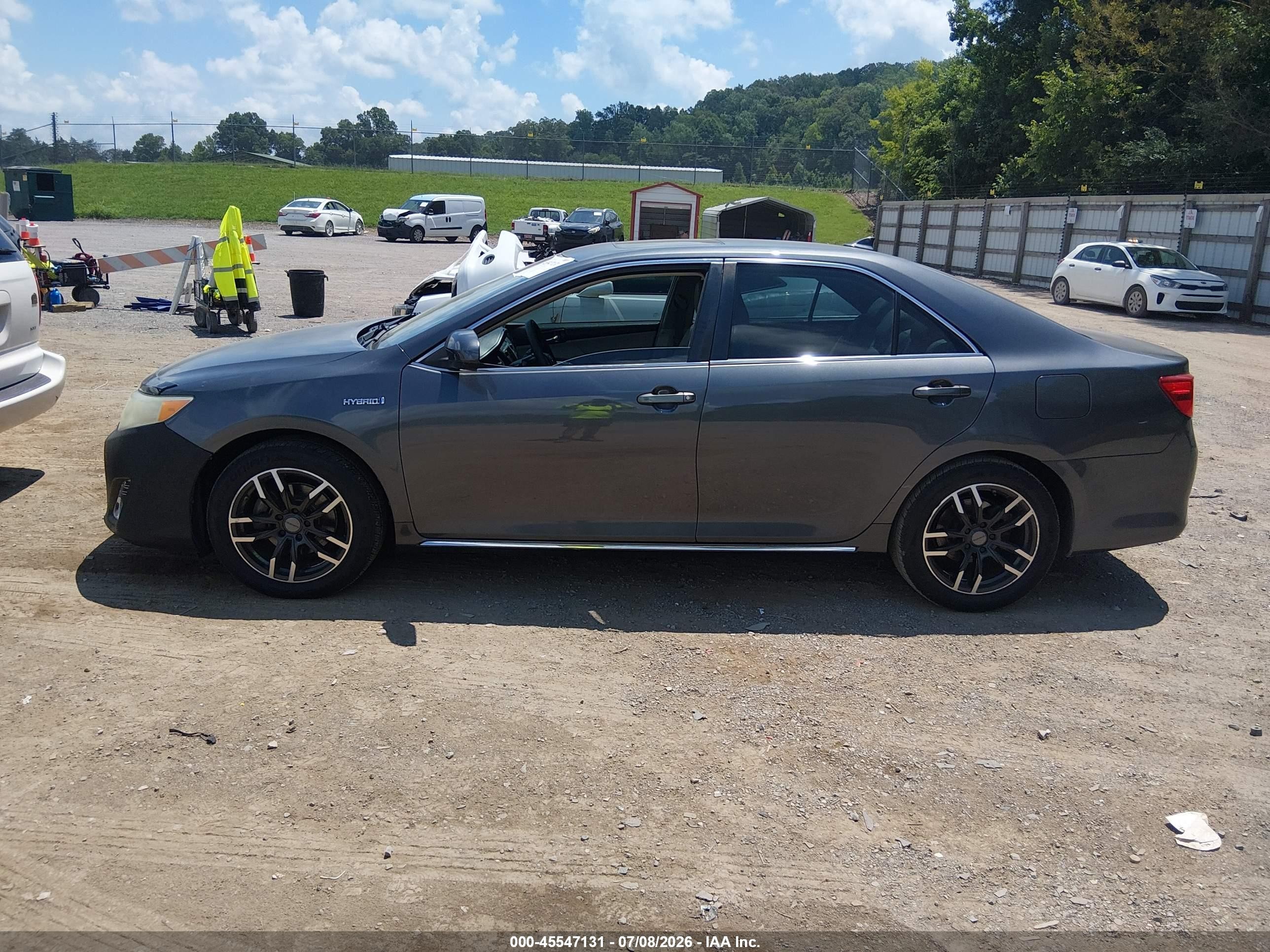 2012 Toyota Camry Hybrid Xle Серебряный vin: 4T1BD1FK2CU040312