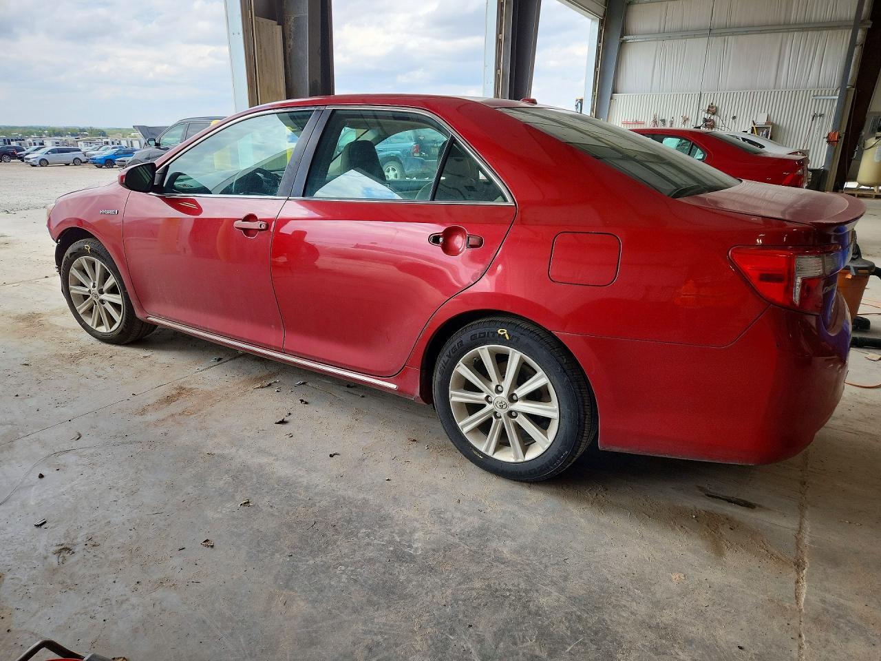2012 Toyota Camry Hybrid Xle Красный vin: 4T1BD1FK2CU041704