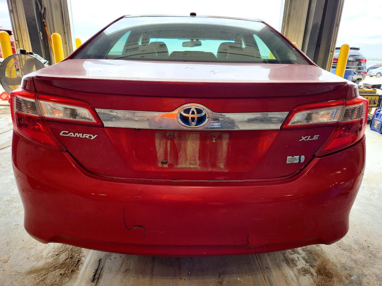 2012 Toyota Camry Hybrid Xle Красный vin: 4T1BD1FK2CU041704