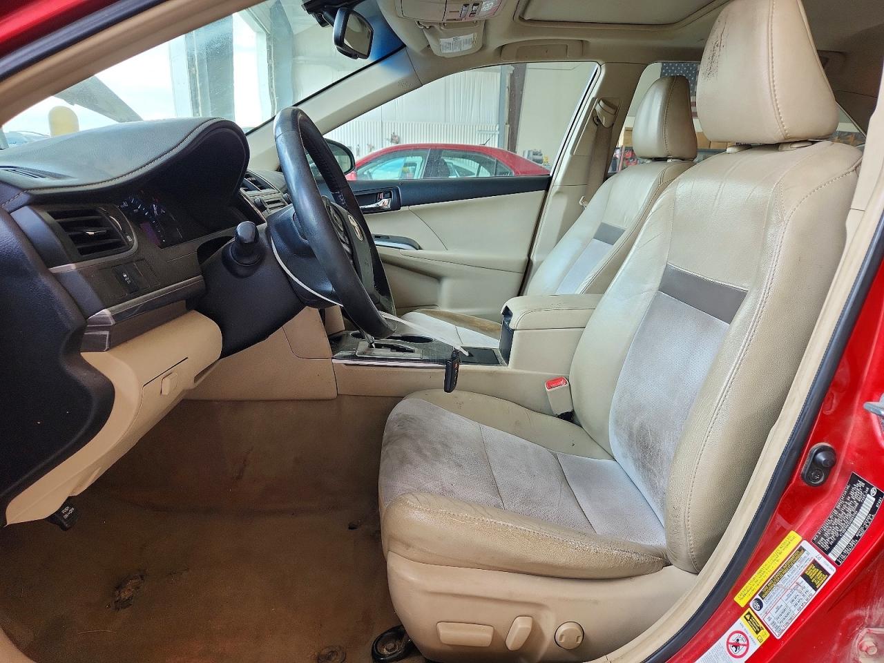 2012 Toyota Camry Hybrid Xle Красный vin: 4T1BD1FK2CU041704