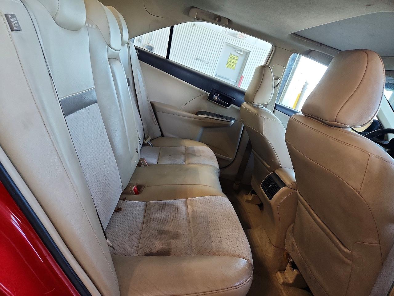 2012 Toyota Camry Hybrid Xle Red vin: 4T1BD1FK2CU041704