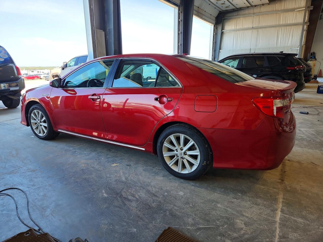 2012 Toyota Camry Hybrid Xle Red vin: 4T1BD1FK2CU041704