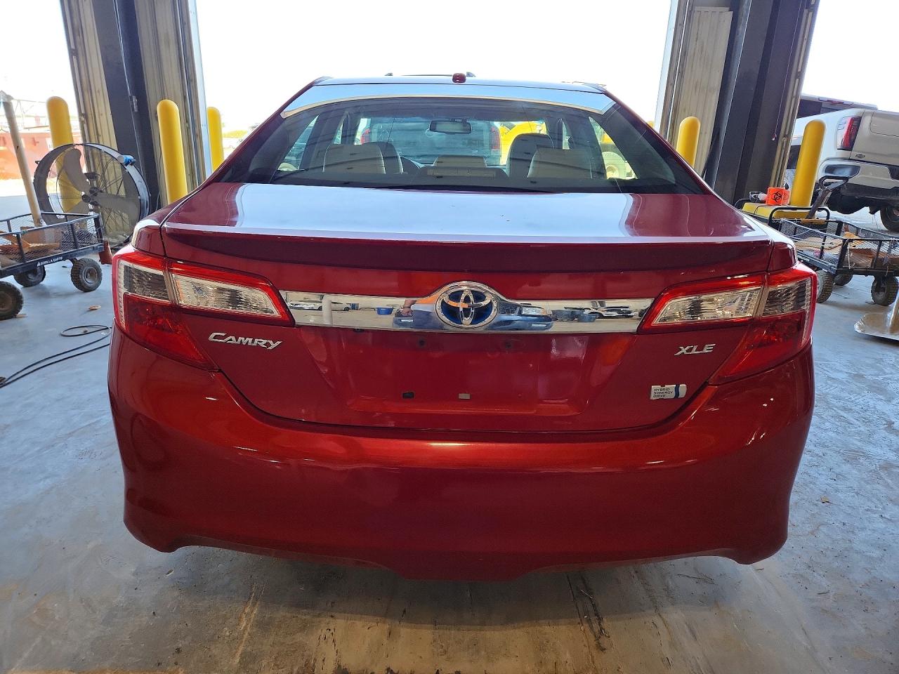 2012 Toyota Camry Hybrid Xle Red vin: 4T1BD1FK2CU041704