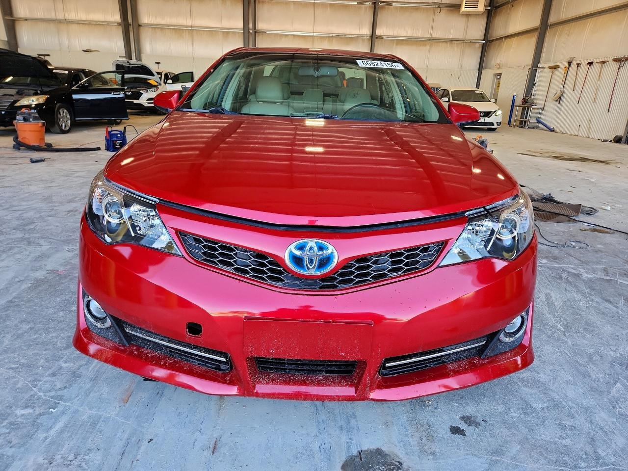 2012 Toyota Camry Hybrid Xle Red vin: 4T1BD1FK2CU041704