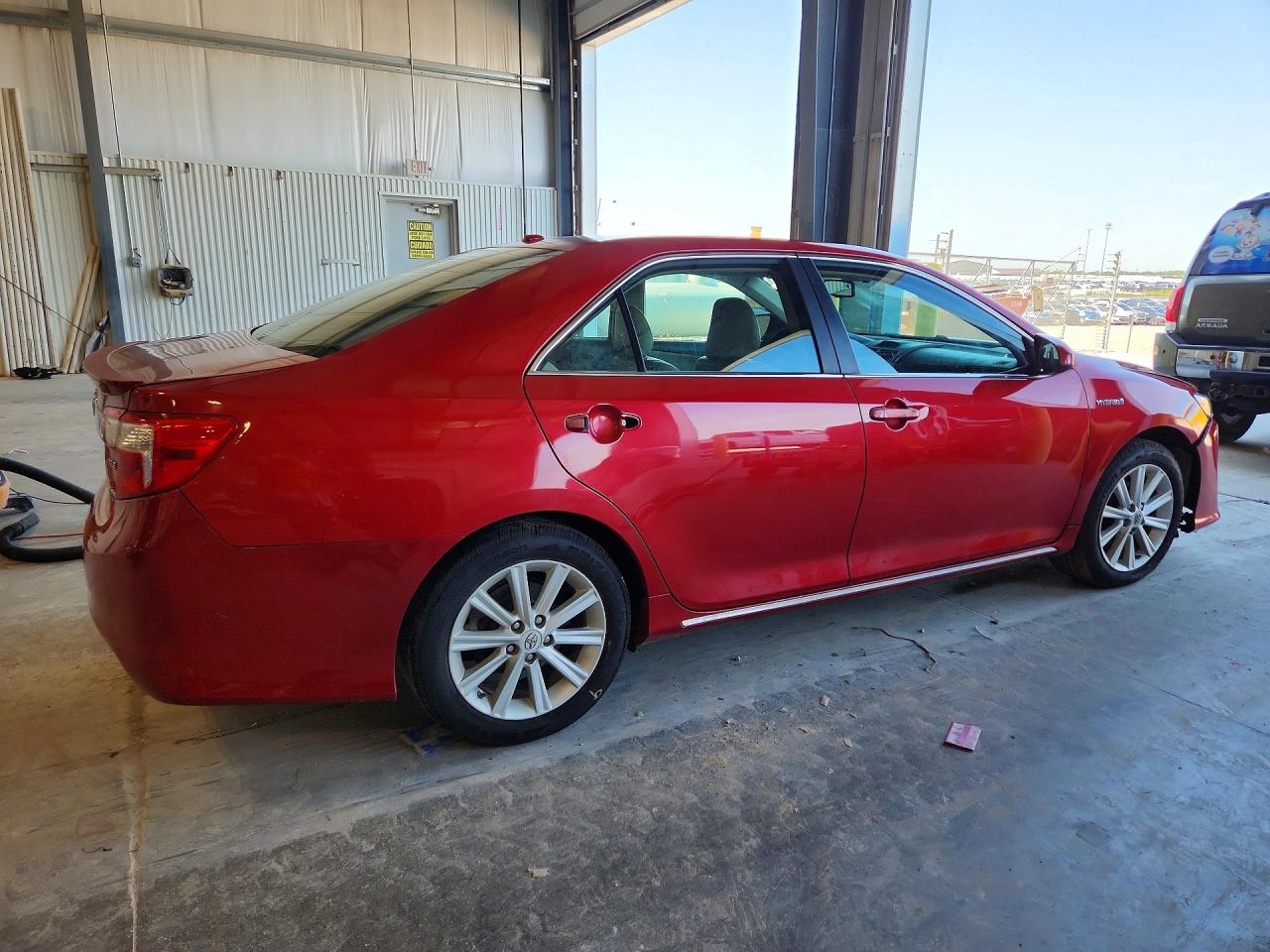2012 Toyota Camry Hybrid Xle Red vin: 4T1BD1FK2CU041704