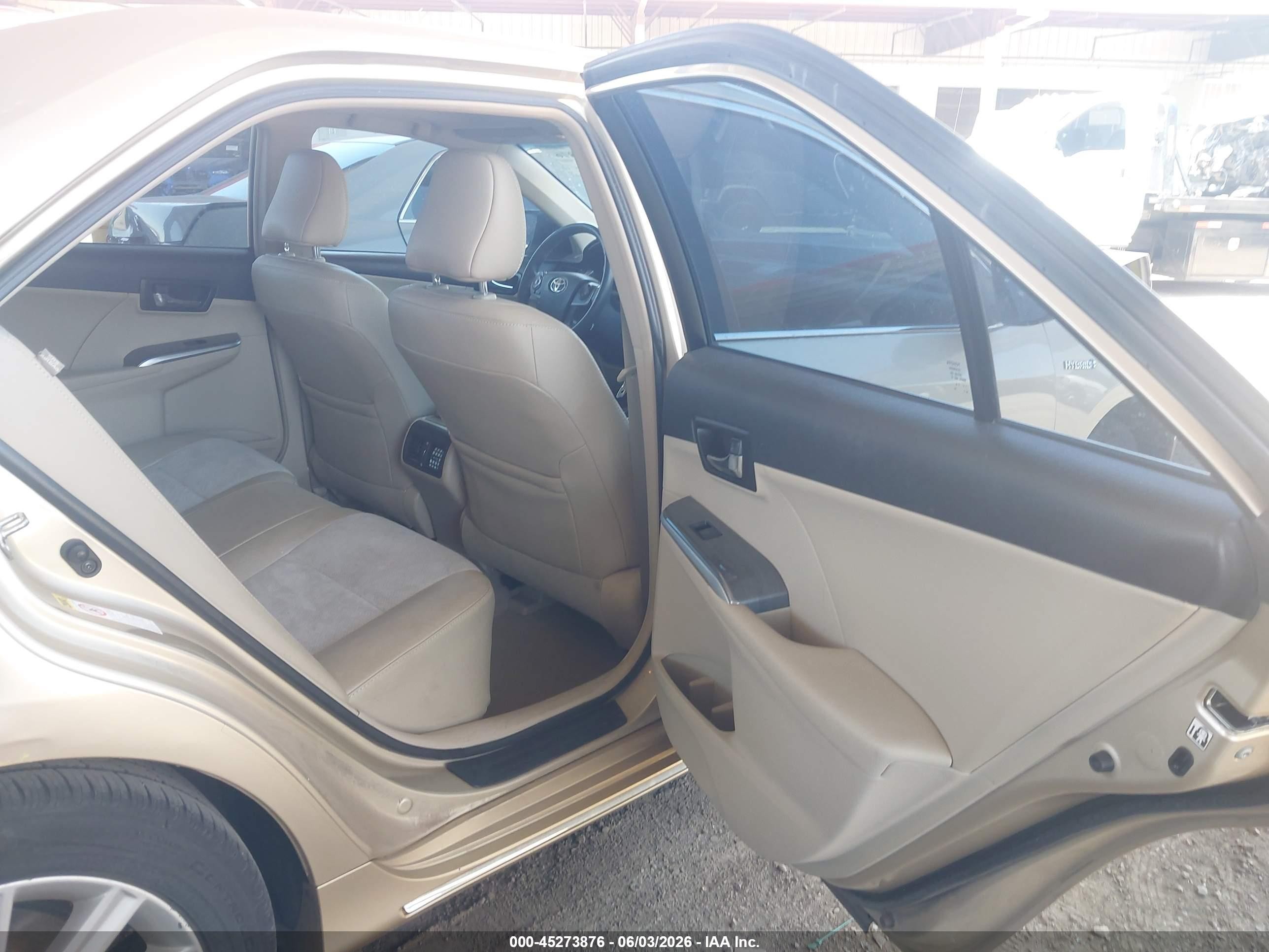 2012 Toyota Camry Hybrid Xle Бежевый vin: 4T1BD1FK2CU044425