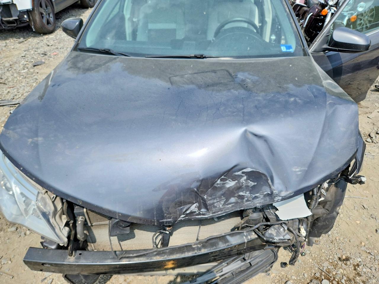 2012 Toyota Camry Hybrid Le Gray vin: 4T1BD1FK2CU045185