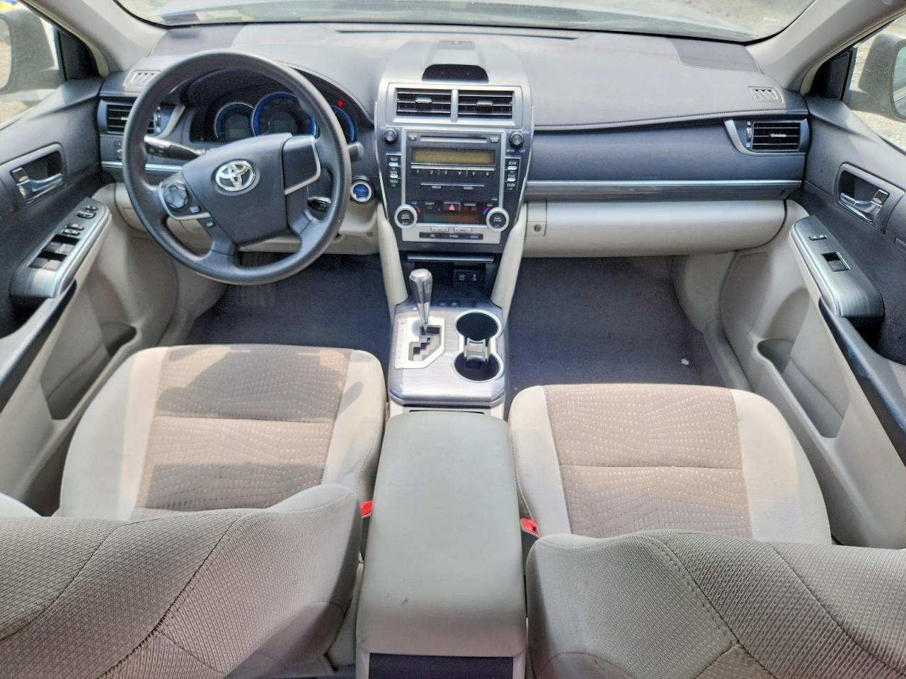 2012 Toyota Camry Hybrid Le Gray vin: 4T1BD1FK2CU045185