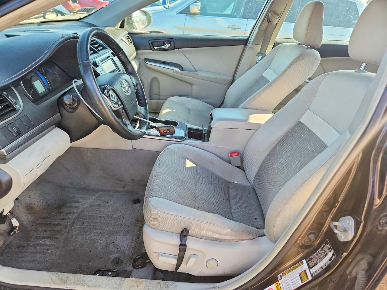 2012 Toyota Camry Hybrid/le/xle Black vin: 4T1BD1FK2CU048152