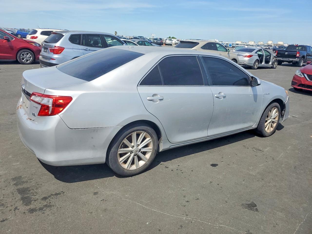 2012 Toyota Camry Hybrid Xle Silver vin: 4T1BD1FK2CU054064
