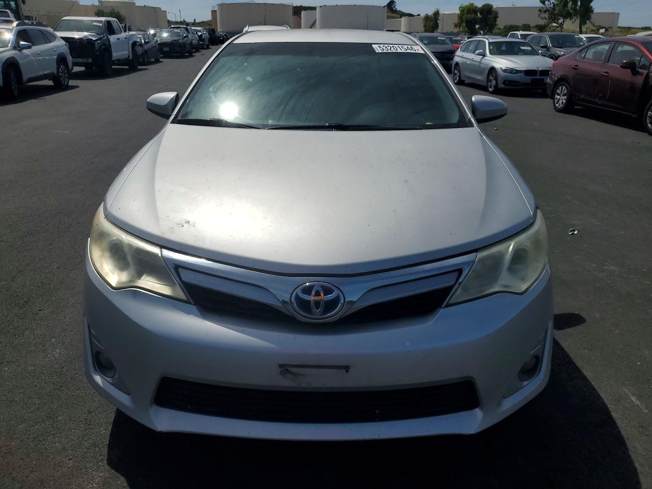 2012 Toyota Camry Hybrid Xle Silver vin: 4T1BD1FK2CU054064