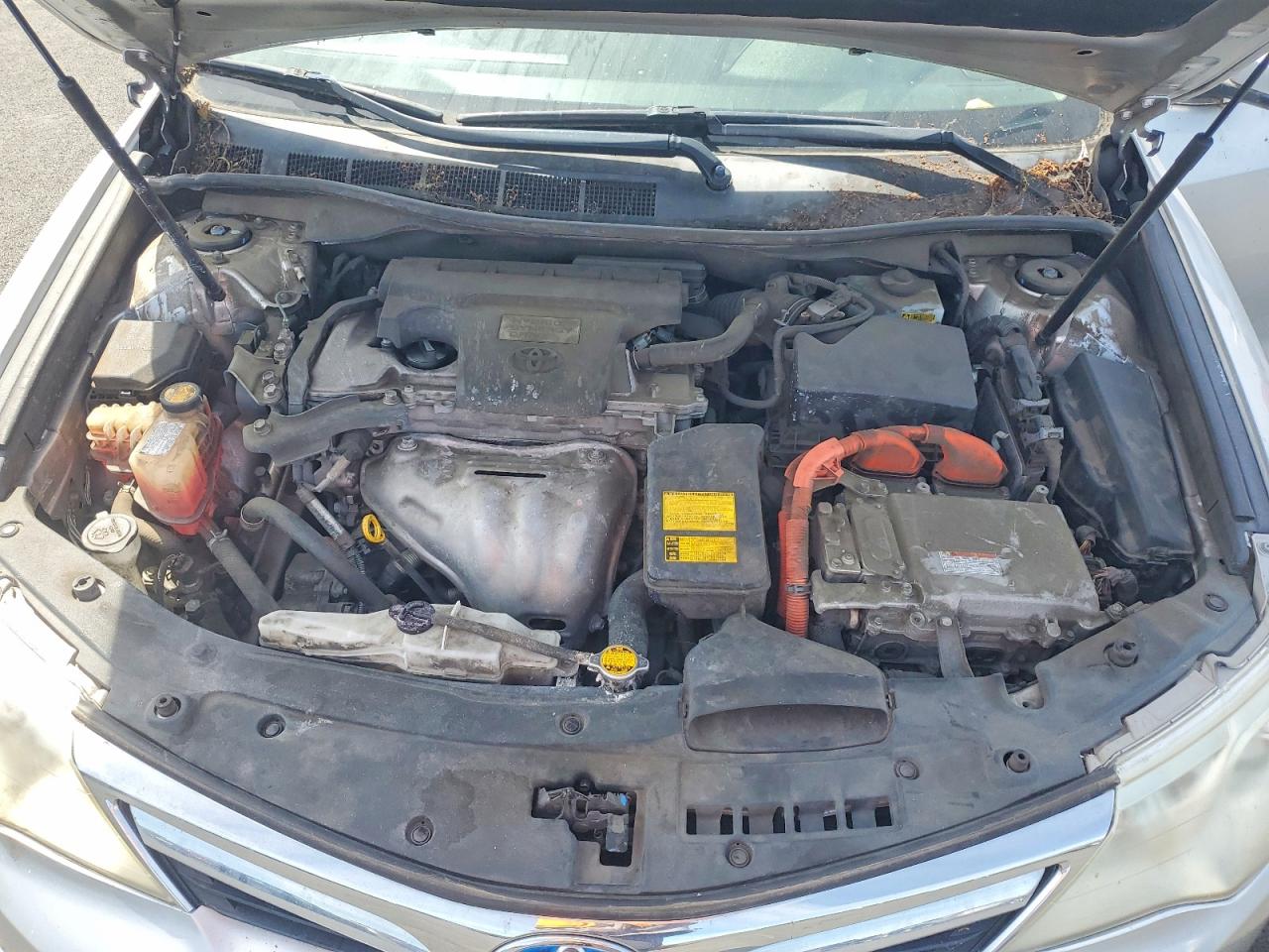 2012 Toyota Camry Hybrid Xle Silver vin: 4T1BD1FK2CU054064