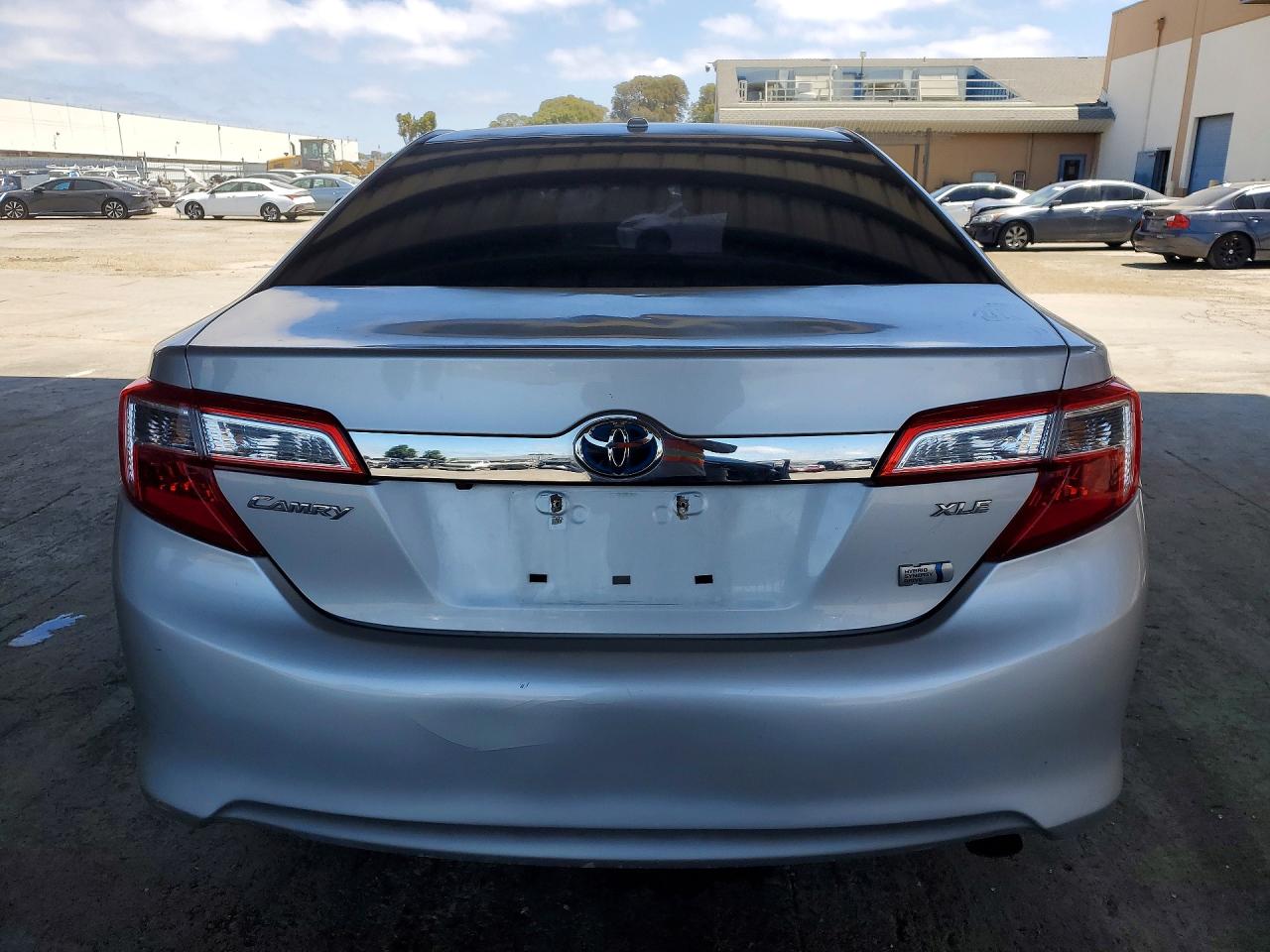 2012 Toyota Camry Hybrid Xle Silver vin: 4T1BD1FK2CU054064