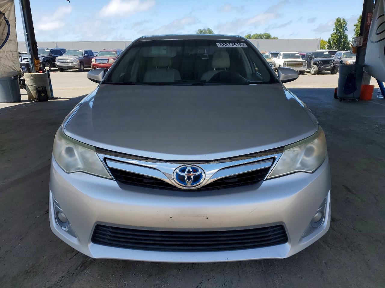 2012 Toyota Camry Hybrid Xle Silver vin: 4T1BD1FK2CU054064