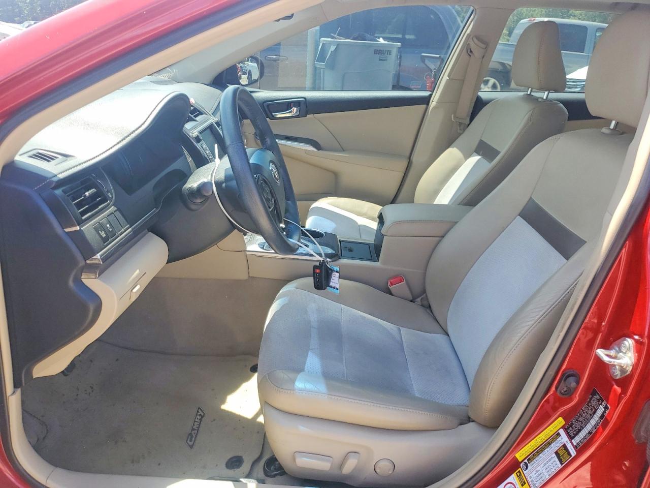 2012 Toyota Camry Hybrid Xle Red vin: 4T1BD1FK2CU054517