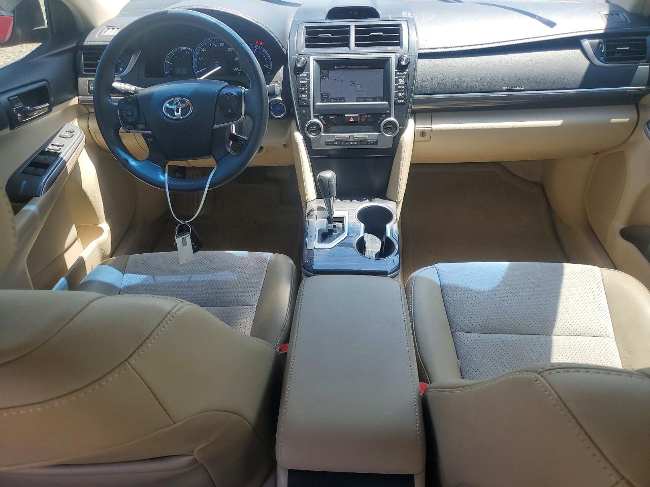 2012 Toyota Camry Hybrid Xle Red vin: 4T1BD1FK2CU054517