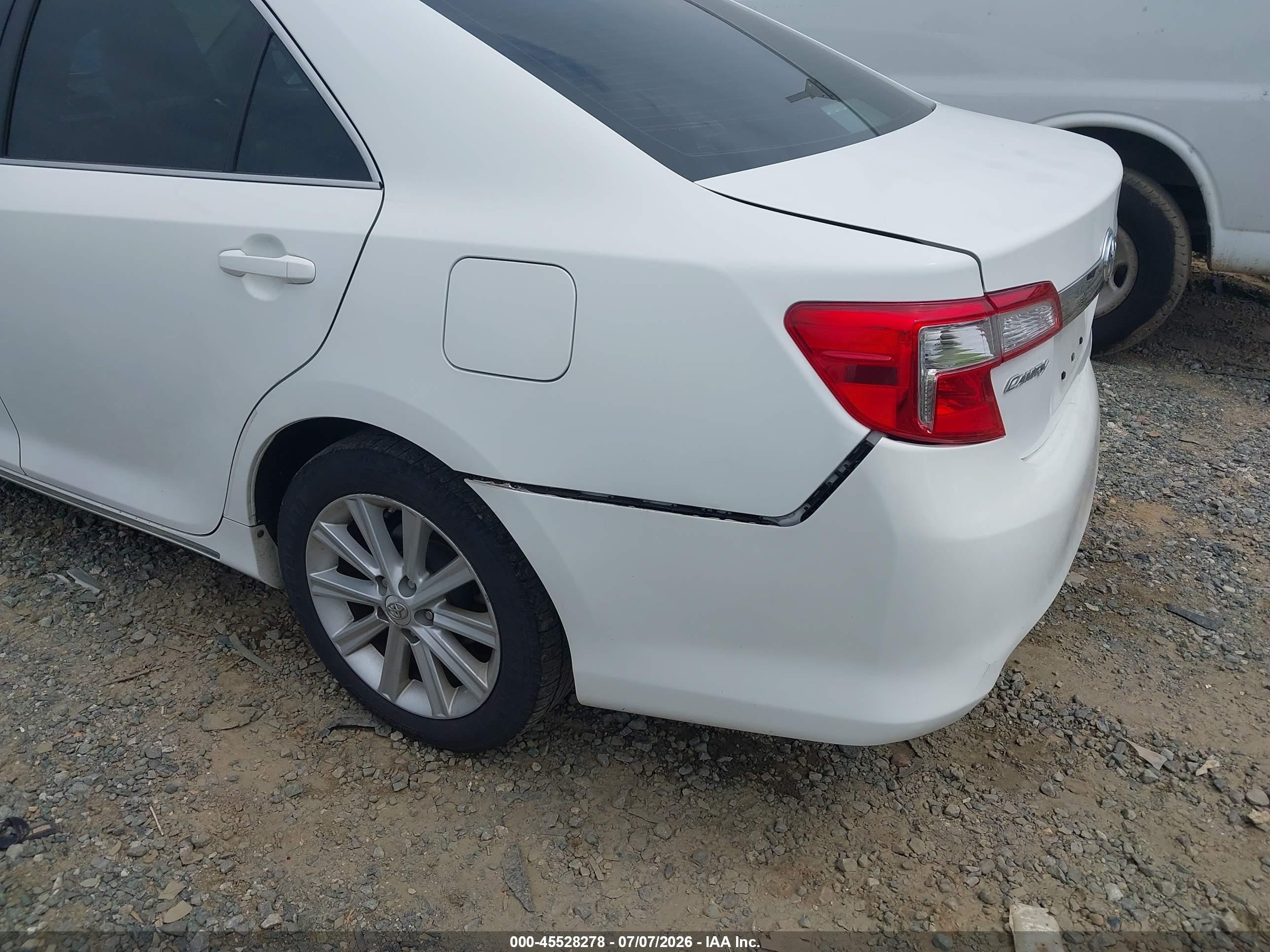 2012 Toyota Camry Hybrid Xle White vin: 4T1BD1FK2CU059135