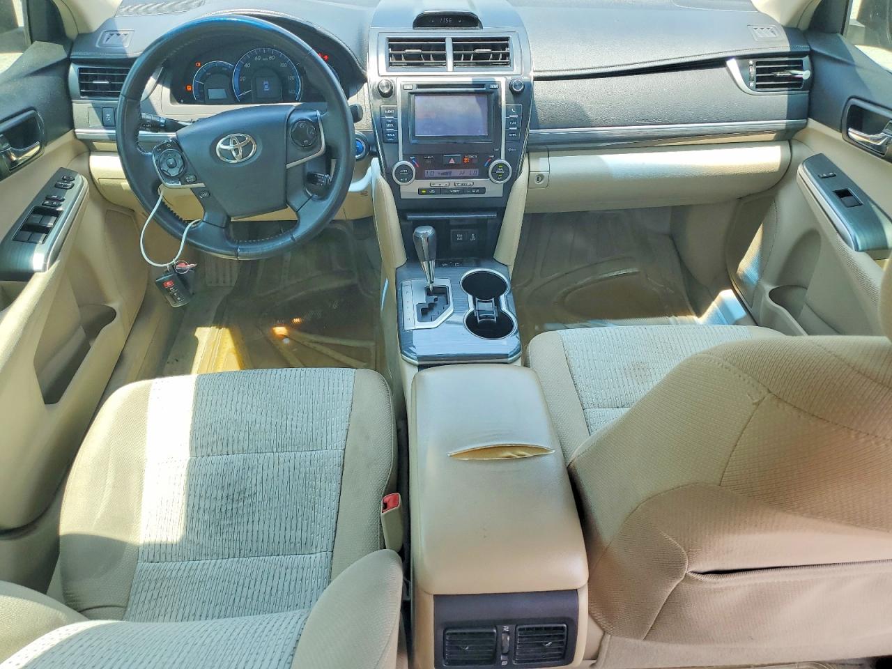 2012 Toyota Camry Hybrid Xle Blue vin: 4T1BD1FK2CU062214