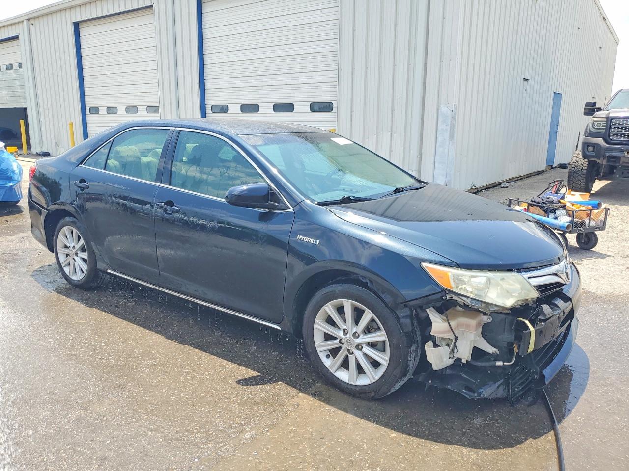 2012 Toyota Camry Hybrid Xle Blue vin: 4T1BD1FK2CU062214