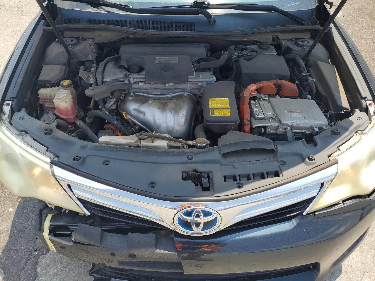 2012 Toyota Camry Hybrid Xle Blue vin: 4T1BD1FK2CU062214
