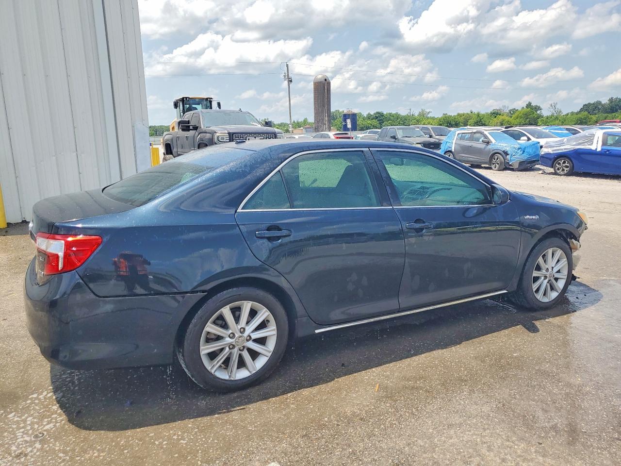 2012 Toyota Camry Hybrid Xle Blue vin: 4T1BD1FK2CU062214