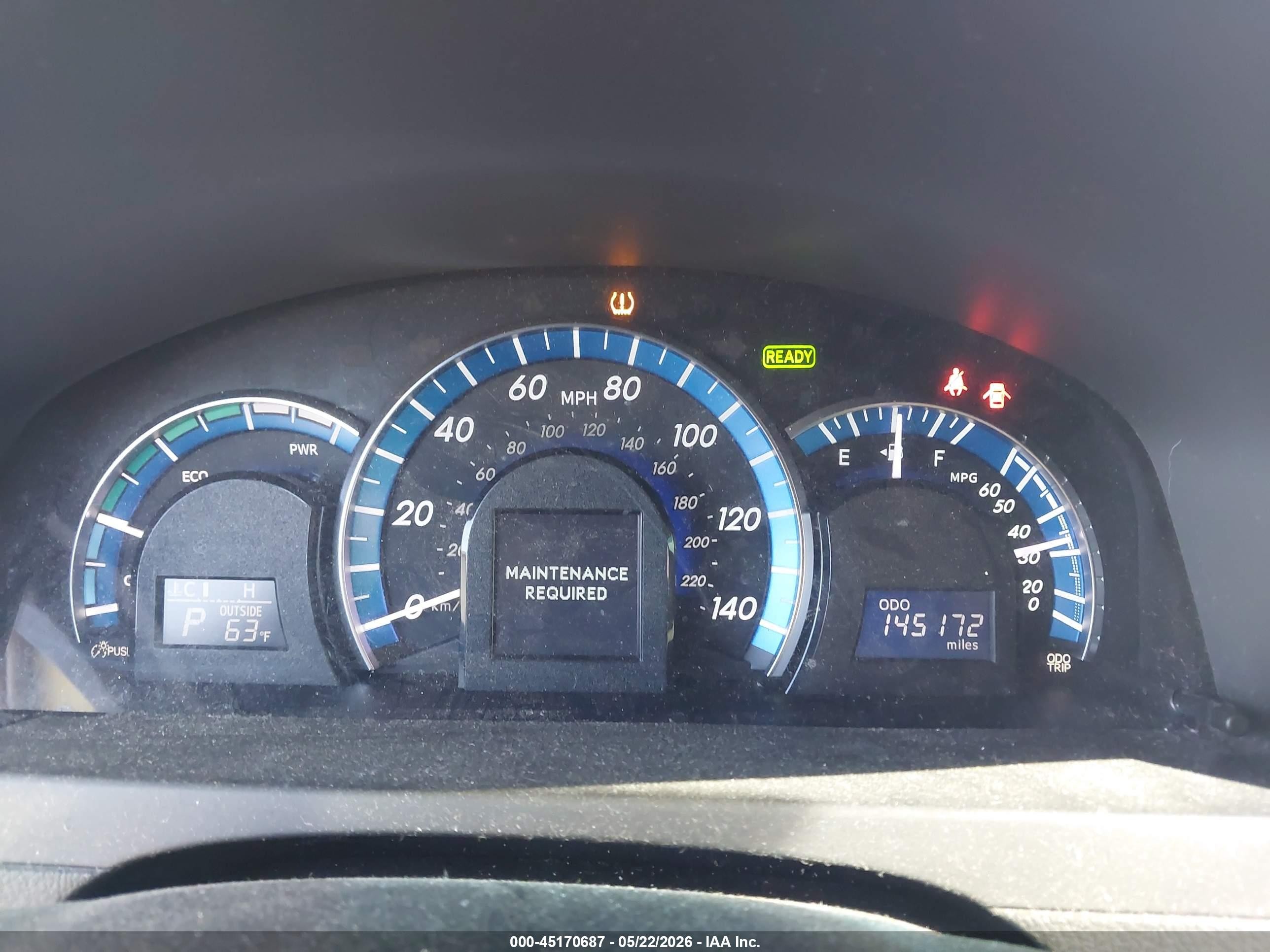 2013 Toyota Camry Hybrid Xle Зеленый vin: 4T1BD1FK2DU073280