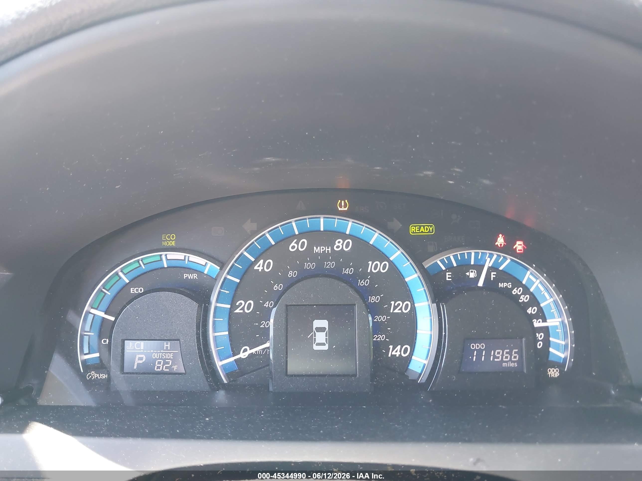 2013 Toyota Camry Hybrid Xle Silver vin: 4T1BD1FK2DU077183