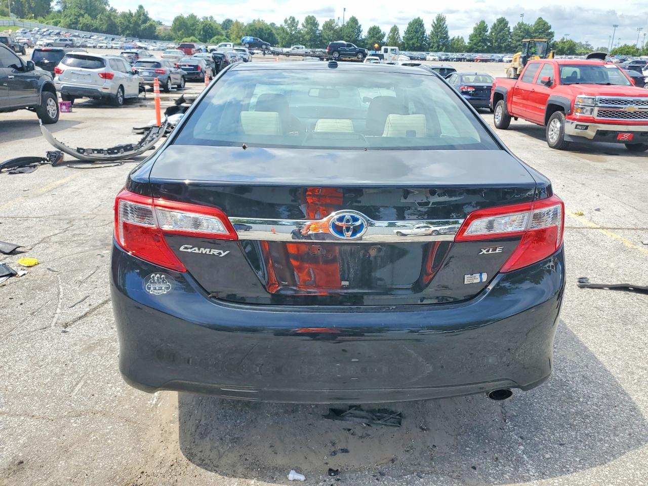 2013 Toyota Camry Hybrid Xle Black vin: 4T1BD1FK2DU077314