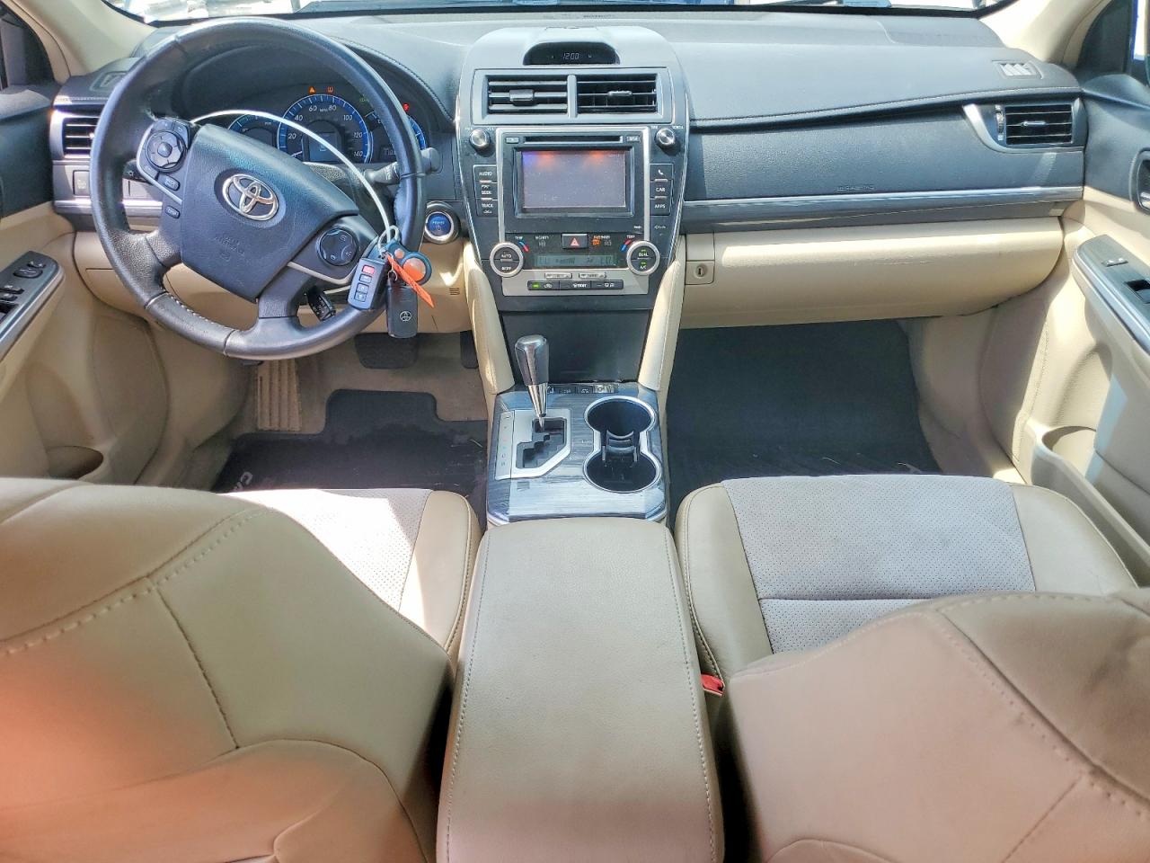 2013 Toyota Camry Hybrid Xle Black vin: 4T1BD1FK2DU077314