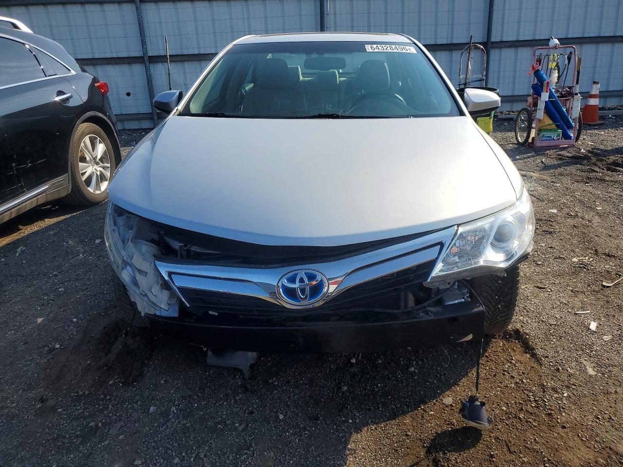 2013 Toyota Camry Hybrid Xle Silver vin: 4T1BD1FK2DU085381